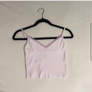 Pink brandy cami